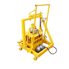 La familia QT40-3C de pequeña escala utilizó la máquina de moldeo de ladrillos sólidos máquina de fabricación de ladrillos de bloques de cemento de arena para la venta
